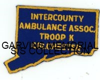 CONNECTICUT,Z INTERCOUNTY AMBULANCE ASSOCIATION TROOP K COLCHESTER 1